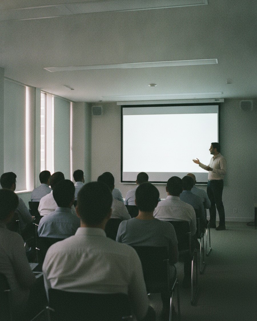 Sessione di formazione in azienda