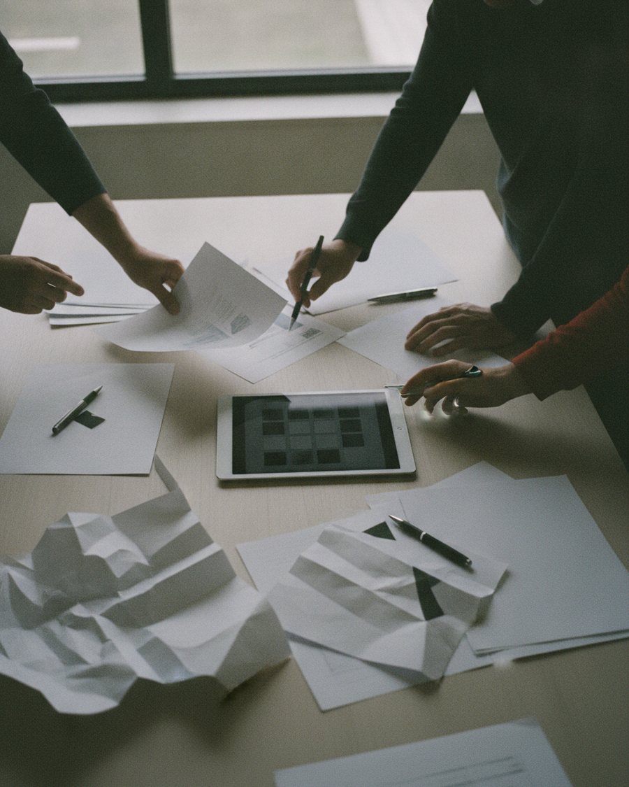 Professionisti al lavoro — segnaposto